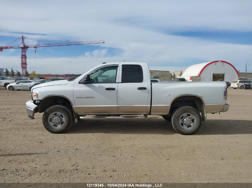 2003 Dodge Ram 2500 VIN: 3D7KU28C23G802661 Lot: 12119345