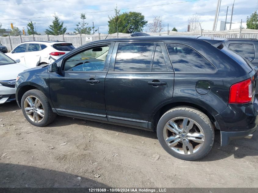 2014 Ford Edge Sel VIN: 2FMDK4JC0EBB24637 Lot: 12119369