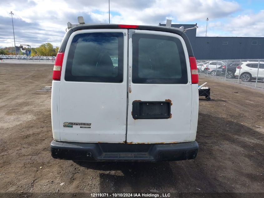 2011 Chevrolet Express Cargo Van VIN: 1GCWGGBA7B1171894 Lot: 12119371