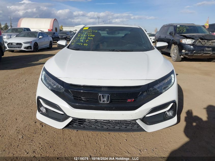 2020 Honda Civic Si Si VIN: 2HGFC3A51LH220374 Lot: 12119375