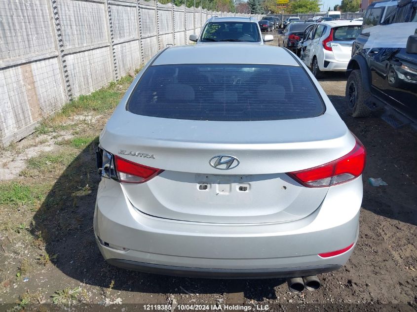 5NPDH4AEXGH665884 2016 Hyundai Elantra