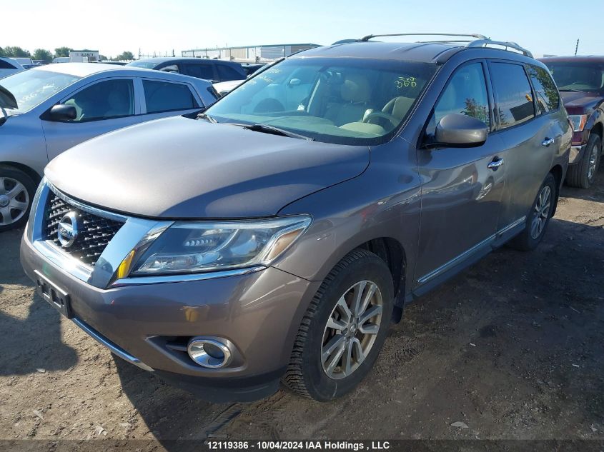 5N1AR2MM0EC613899 2014 Nissan Pathfinder S/Sv/Sl/Platinum