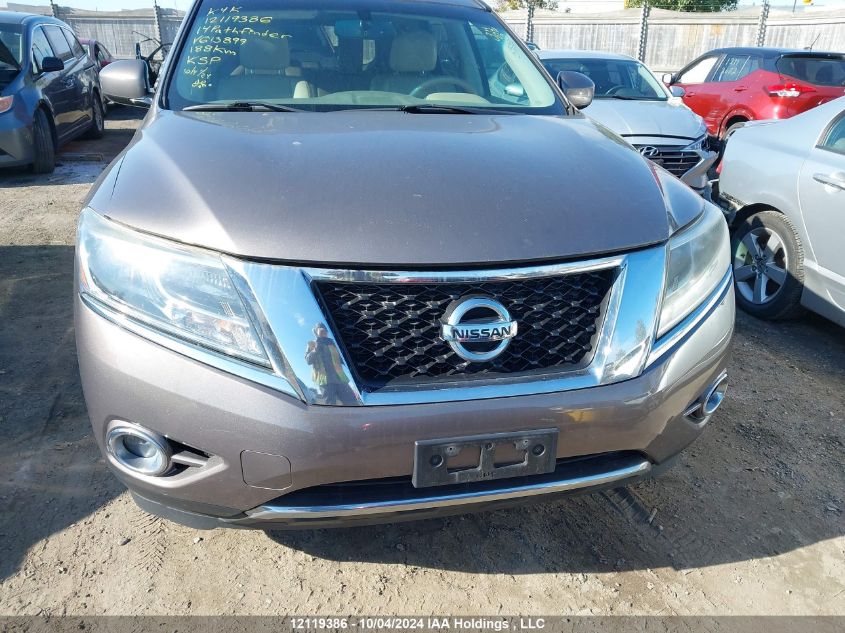 5N1AR2MM0EC613899 2014 Nissan Pathfinder S/Sv/Sl/Platinum