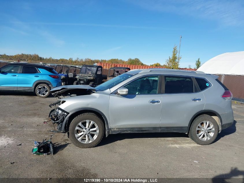 2016 Nissan Rogue VIN: 5N1AT2MV8GC782789 Lot: 12119390