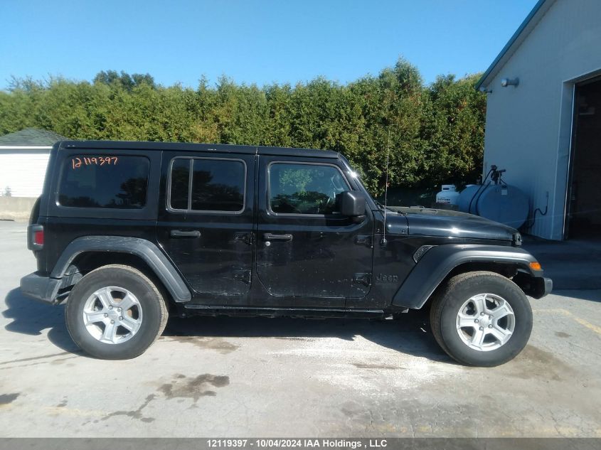 1C4HJXDN8MW817802 2021 Jeep Wrangler Unlimited Sport