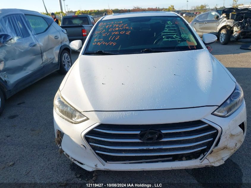 KMHD84LF4HU217682 2017 Hyundai Elantra Gls