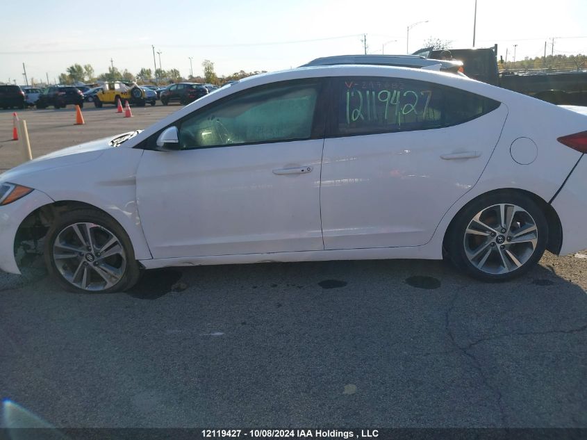 KMHD84LF4HU217682 2017 Hyundai Elantra Gls