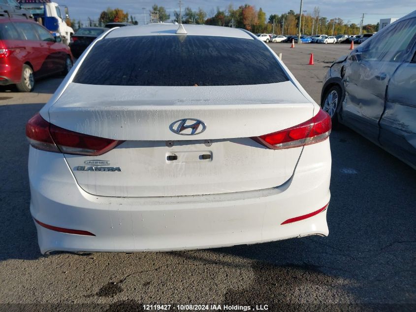 KMHD84LF4HU217682 2017 Hyundai Elantra Gls