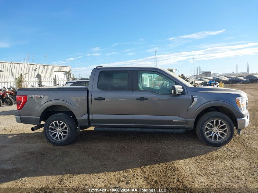 2021 Ford F-150 Xlt VIN: 1FTFW1E18MFB18901 Lot: 12119429