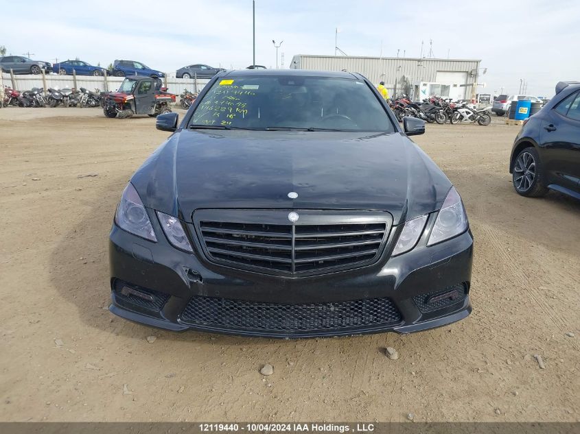 2011 Mercedes-Benz E 550 4Matic VIN: WDDHF9AB6BA374055 Lot: 12119440