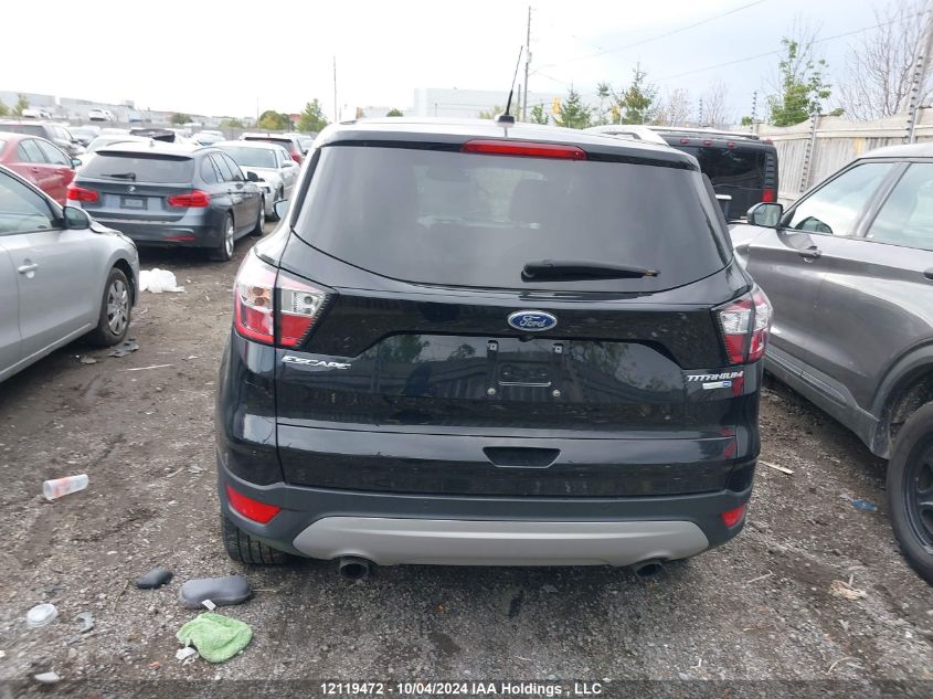 2017 Ford Escape Titanium VIN: 1FMCU9J98HUD78893 Lot: 12119472