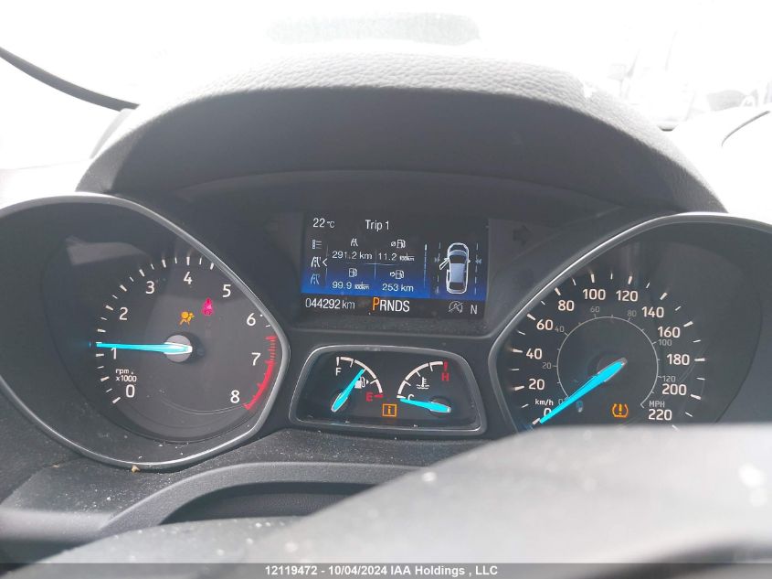 2017 Ford Escape Titanium VIN: 1FMCU9J98HUD78893 Lot: 12119472