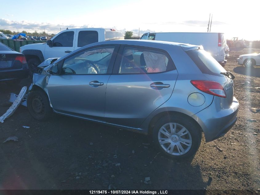 2011 Mazda Mazda2 VIN: JM1DE1HY8B0112339 Lot: 12119475