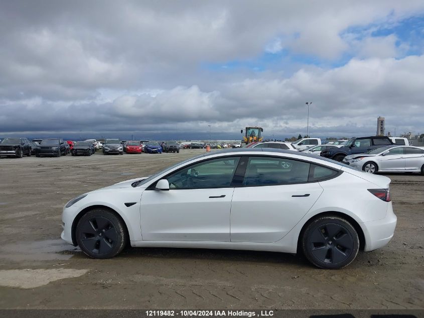 2022 Tesla Model 3 VIN: 5YJ3E1EA5NF351453 Lot: 12119482