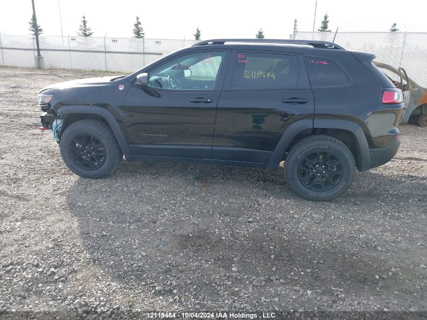 2019 Jeep Cherokee Trailhawk VIN: 1C4PJMBX3KD447575 Lot: 12119484