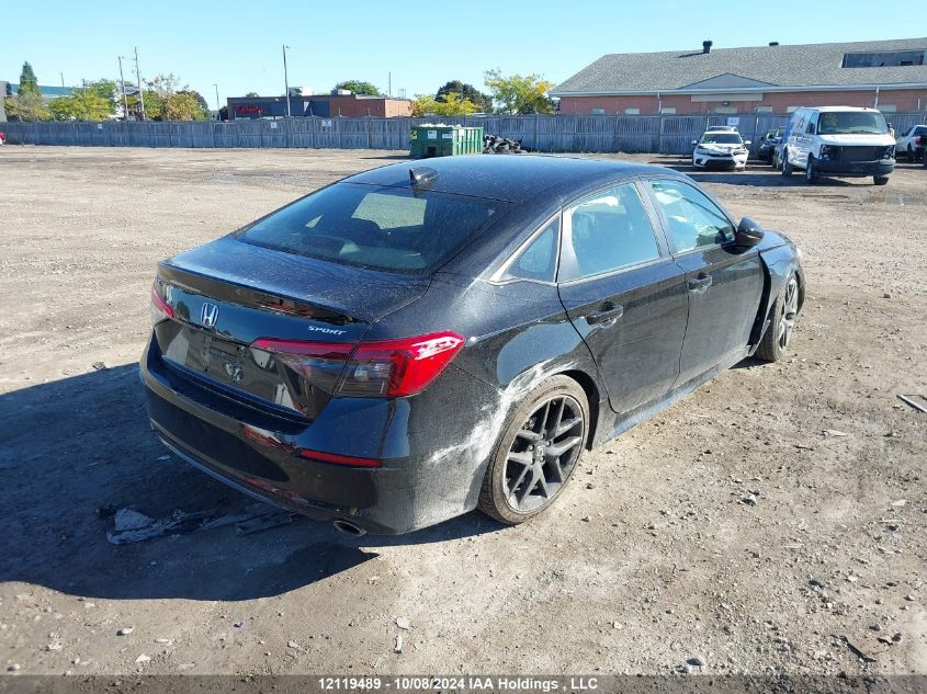 2024 Honda Civic Sedan VIN: 2HGFE2F51RH110852 Lot: 12119489