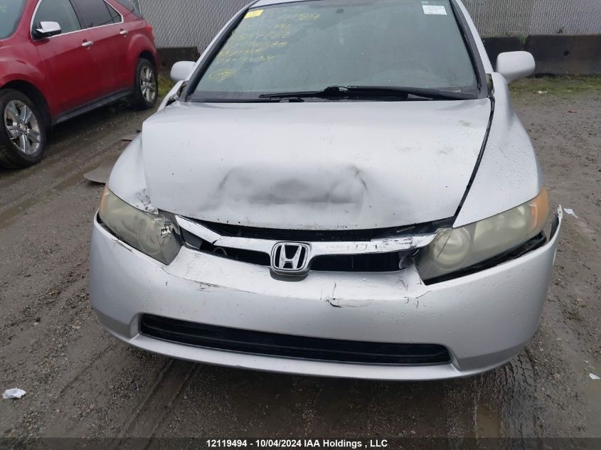 2007 Honda Civic Sdn VIN: 2HGFA158X7H017777 Lot: 12119494