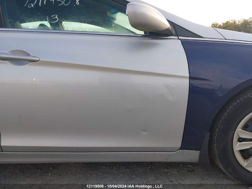 2013 Hyundai Sonata Gl VIN: 5NPEB4AC5DH707426 Lot: 12119508