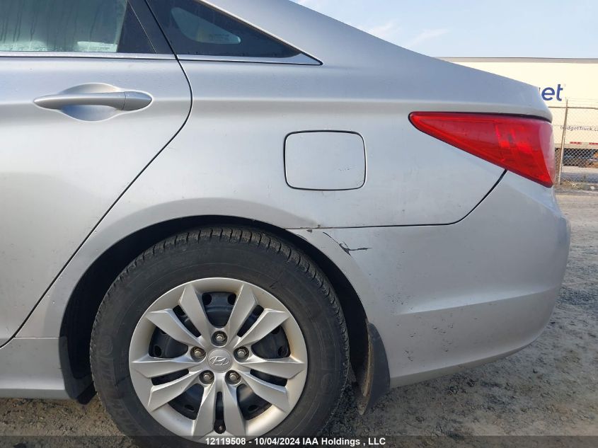 2013 Hyundai Sonata Gl VIN: 5NPEB4AC5DH707426 Lot: 12119508