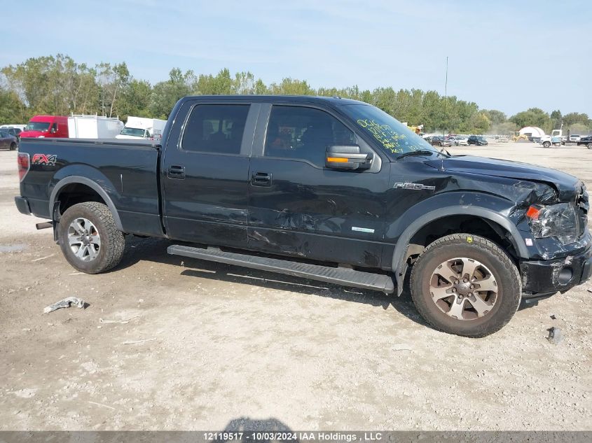 2014 Ford F150 Supercrew VIN: 1FTFW1ET9EFB91049 Lot: 12119517