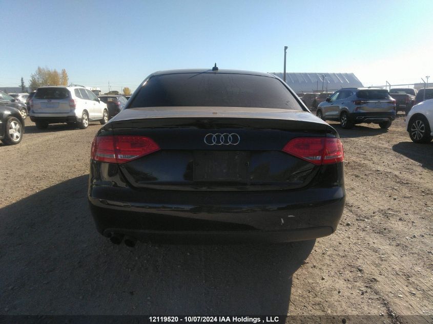 2010 Audi A4 VIN: WAUFFCFLXAN064902 Lot: 12119520