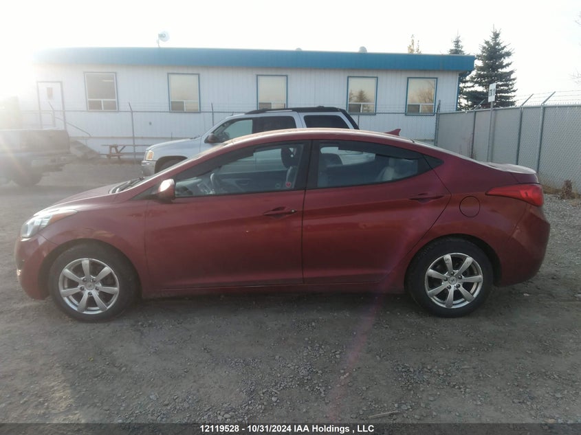 2012 Hyundai Elantra Gl VIN: 5NPDH4AE5CH134232 Lot: 12119528