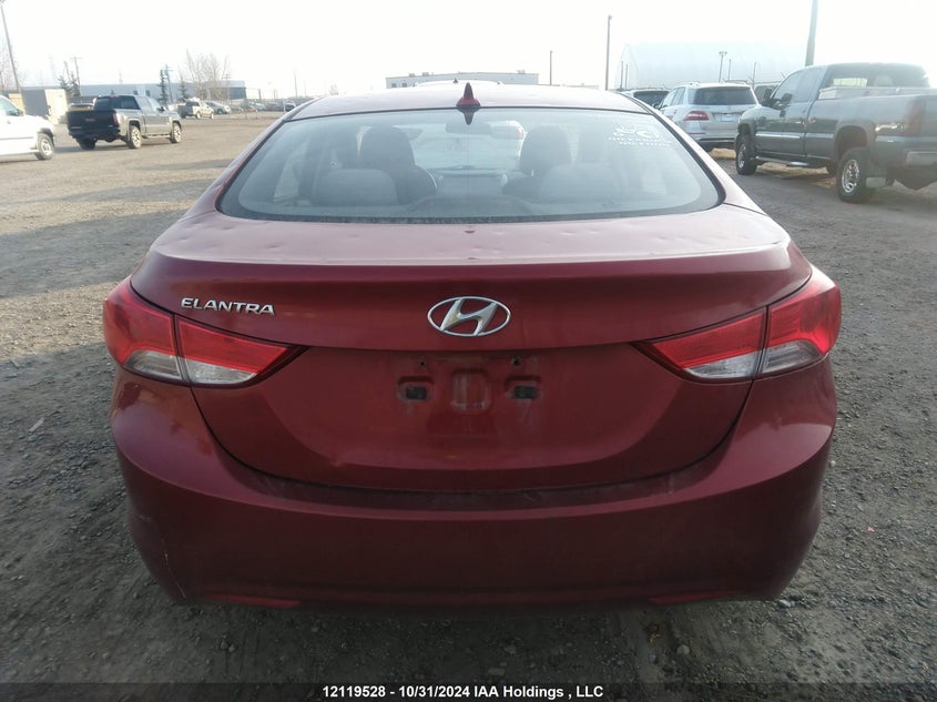 2012 Hyundai Elantra Gl VIN: 5NPDH4AE5CH134232 Lot: 12119528