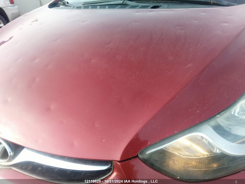 2012 Hyundai Elantra Gl VIN: 5NPDH4AE5CH134232 Lot: 12119528