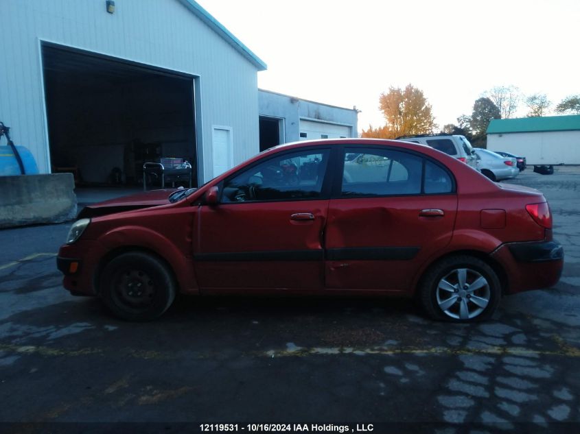 2008 Kia Rio VIN: KNADE123286330650 Lot: 12119531