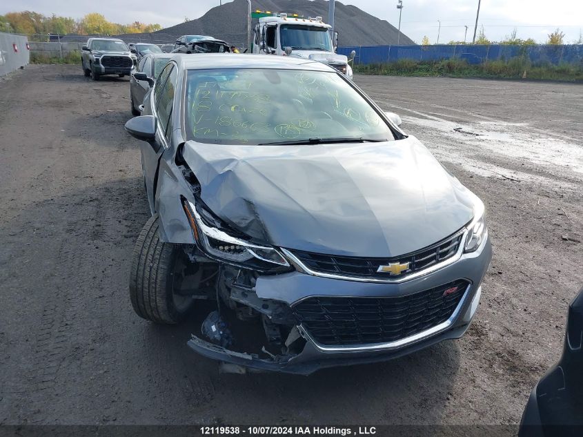 2018 Chevrolet Cruze VIN: 1G1BF5SM2J7186663 Lot: 12119538