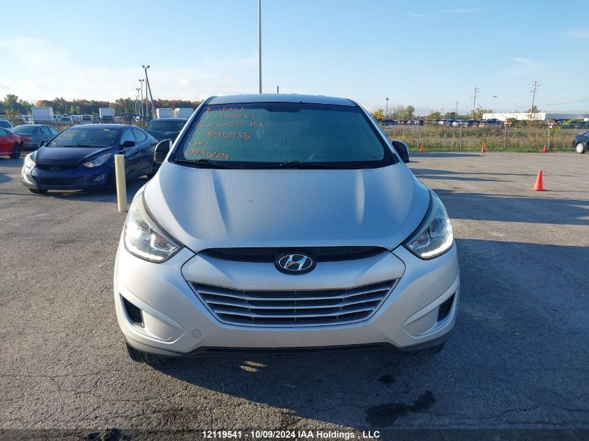 2014 Hyundai Tucson VIN: KM8JT3AF3EU845985 Lot: 12119541