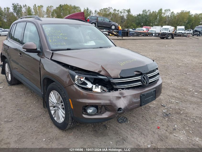 2015 Volkswagen Tiguan VIN: WVGJV7AX9FW108242 Lot: 12119556