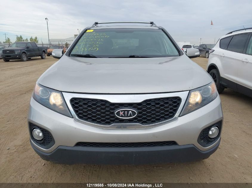 2013 Kia Sorento VIN: 5XYKUDA22DG402736 Lot: 12119585