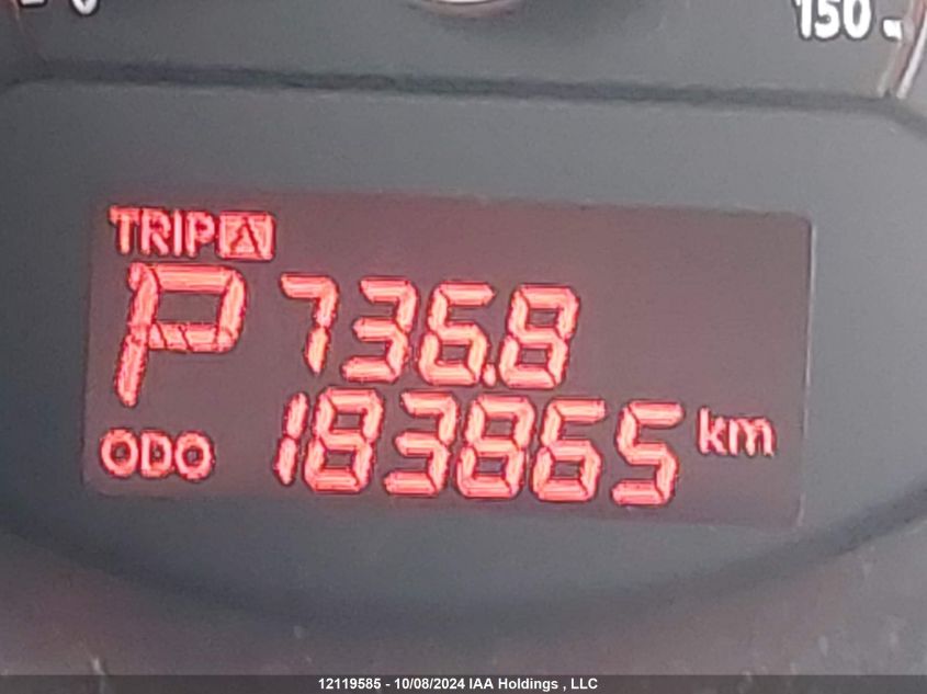 2013 Kia Sorento VIN: 5XYKUDA22DG402736 Lot: 12119585