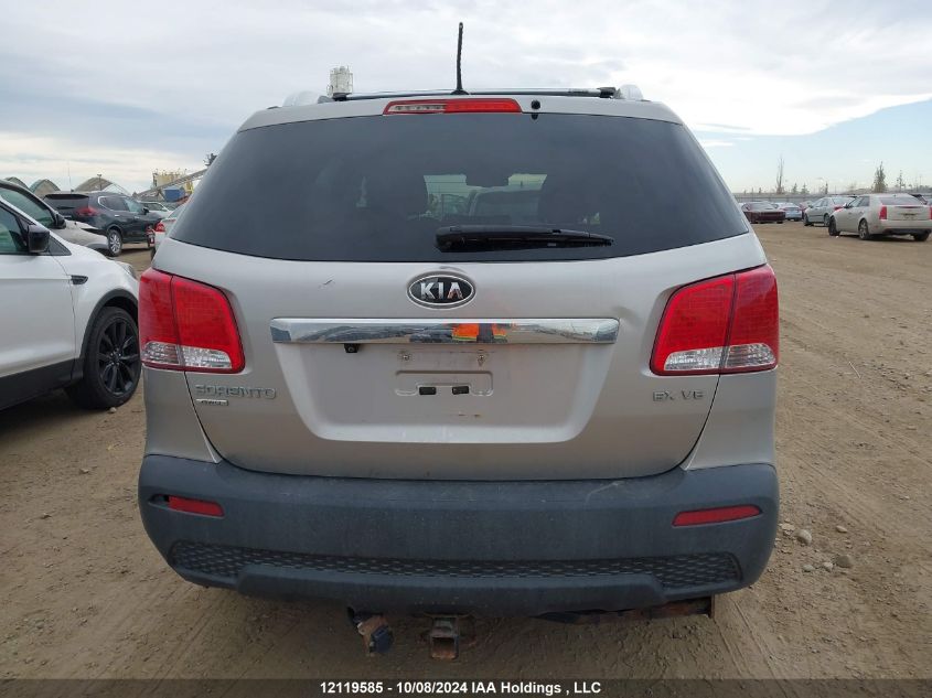 2013 Kia Sorento VIN: 5XYKUDA22DG402736 Lot: 12119585