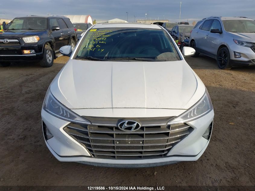 2020 Hyundai Elantra Sel/Value/Limited VIN: KMHD84LF1LU090821 Lot: 12119586