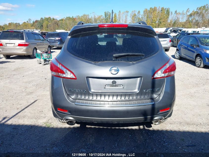 2013 Nissan Murano VIN: JN8AZ1MW6DW323393 Lot: 12119608