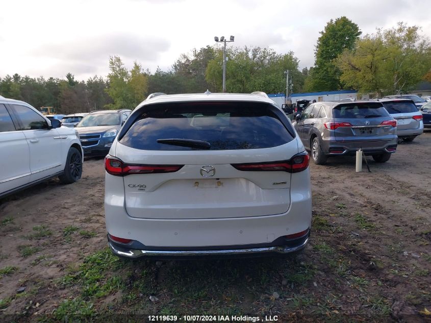 2024 Mazda Cx90 Mhev VIN: JM3KKDHC6R1138505 Lot: 12119639