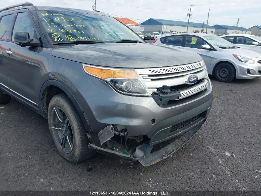 1FM5K8D80DGB08710 2013 Ford Explorer Xlt