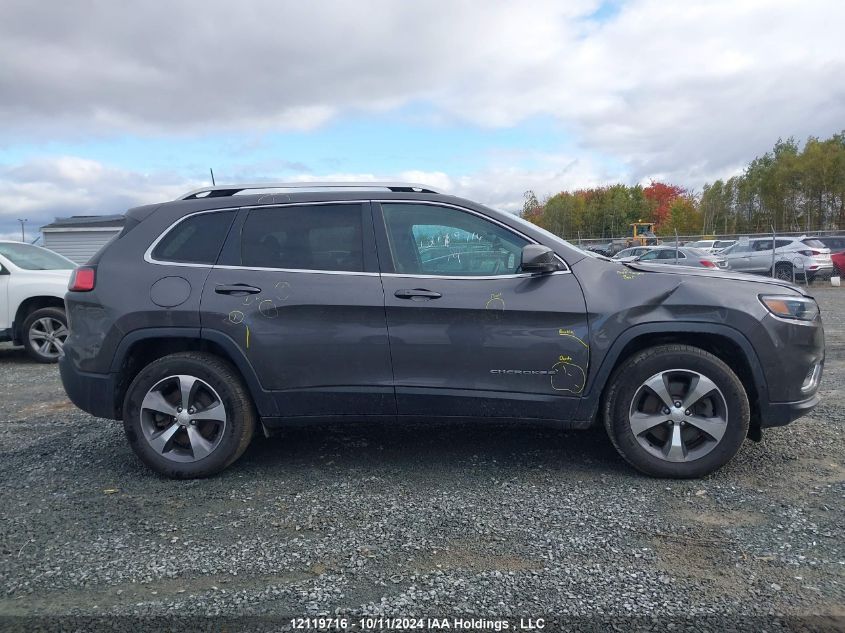 2019 Jeep Cherokee Limited VIN: 1C4PJMDX1KD455882 Lot: 12119716