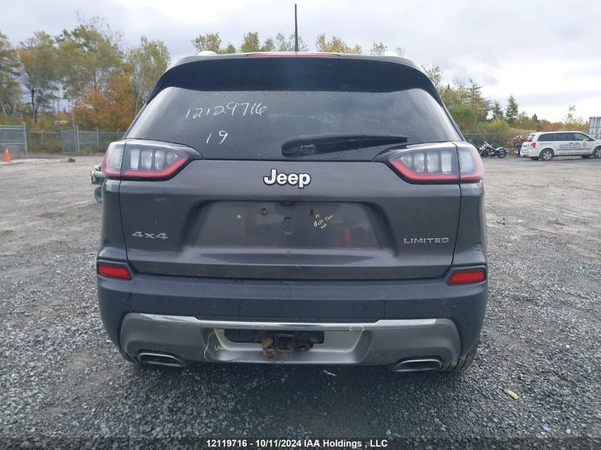 2019 Jeep Cherokee Limited VIN: 1C4PJMDX1KD455882 Lot: 12119716