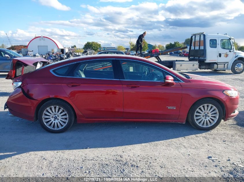 2016 Ford Fusion Se Phev VIN: 3FA6P0PU7GR161654 Lot: 12119721