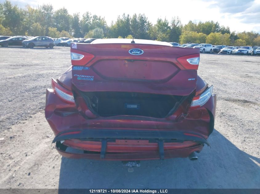 2016 Ford Fusion Se Phev VIN: 3FA6P0PU7GR161654 Lot: 12119721