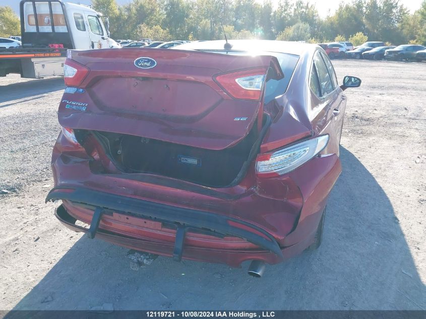 2016 Ford Fusion Se Phev VIN: 3FA6P0PU7GR161654 Lot: 12119721