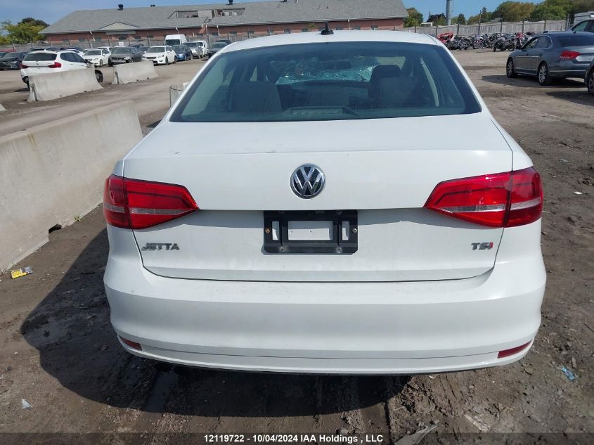 2015 Volkswagen Jetta Se VIN: 3VWD07AJXFM241004 Lot: 12119722