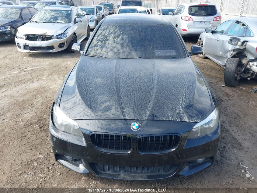 2014 BMW 5 Series VIN: WBA5B3C59ED292446 Lot: 12119727