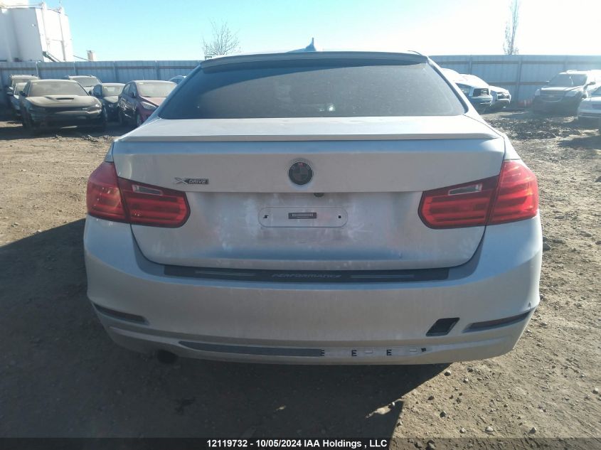 2014 BMW 3 Series VIN: WBA3C3C55EF985474 Lot: 12119732