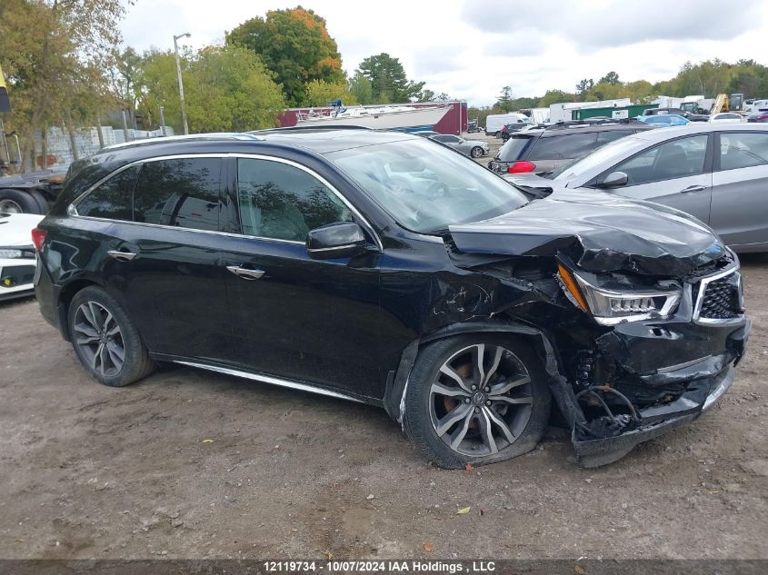 2019 Acura Mdx VIN: 5J8YD4H85KL800725 Lot: 12119734