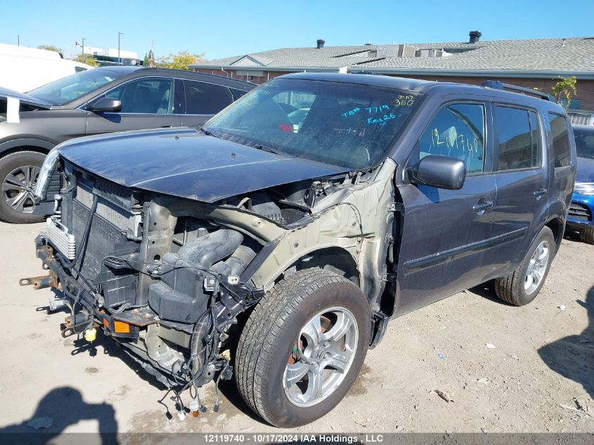 2014 Honda Pilot VIN: 5FNYF4H5XEB501849 Lot: 12119740