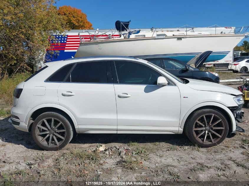 2016 Audi Q3 VIN: WA1GFCFS1GR006302 Lot: 12119825